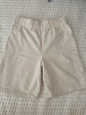 Bo + TEE Neutral Beige Casual Shorts